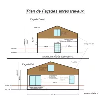 facades apres travaux surelevation bois