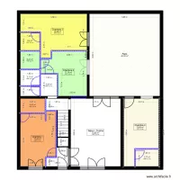P0.2 PLAN RDC CLOISONS MODIFIEES - PROJET GOMMENDY