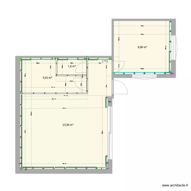 dumaine PLACO MURS. Plan de 