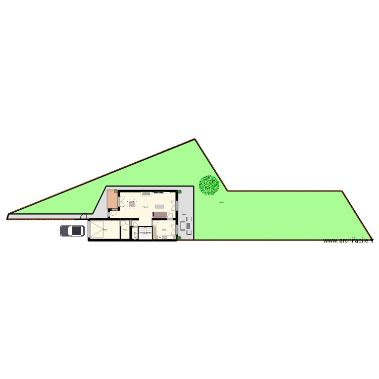 CAILLOL pinchinades. Plan de 17 pièces et 459 m2