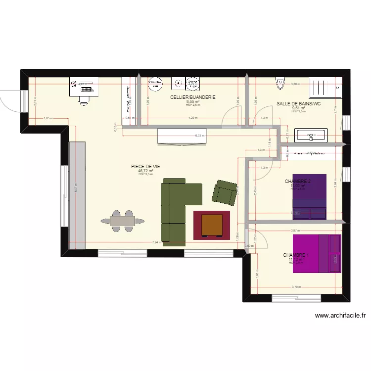 plan rect 4. Plan de 