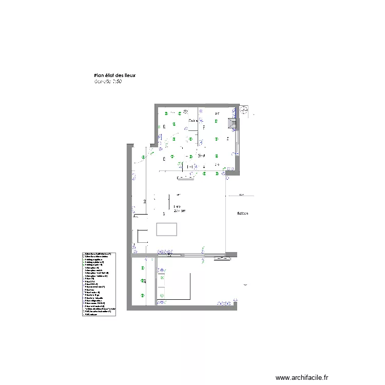 Plan Elec LEPERT. Plan de 