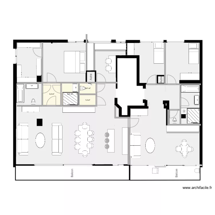 stal v4. Plan de 4 et 9 m² stal v4. Plan de 4 et 9 m²