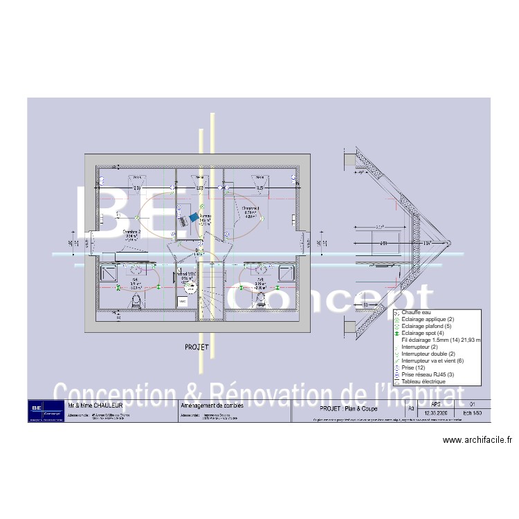 Chauleur PLENEUF. Plan de 0 pièce et 0 m2