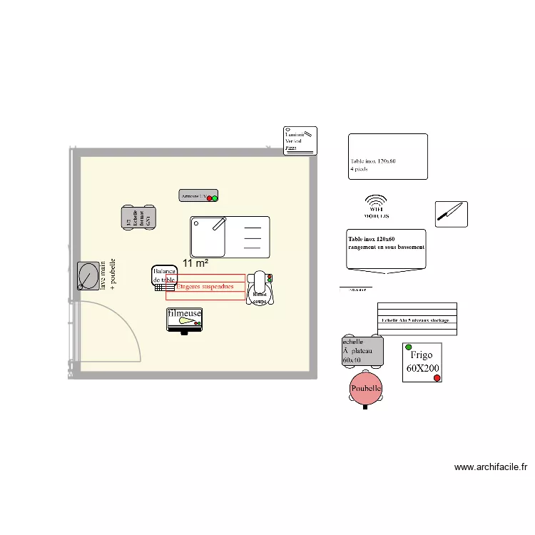 Labo Turckheim. Plan de 