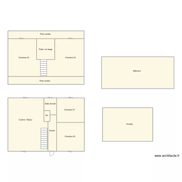 761300574. Plan de 10  et 190 m²
