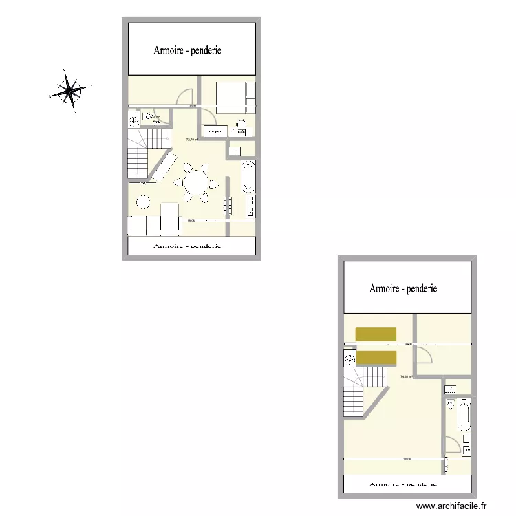Grenier V4. Plan de 0 pièce et 0 m2