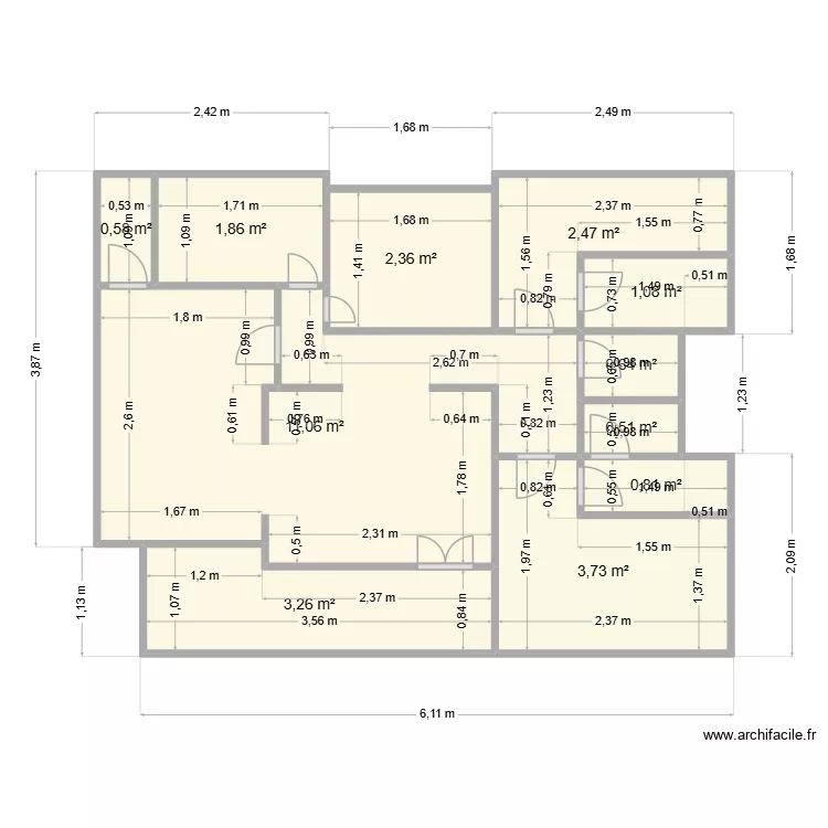 rien. Plan de 11 et 28 m² rien. Plan de 11 et 28 m²