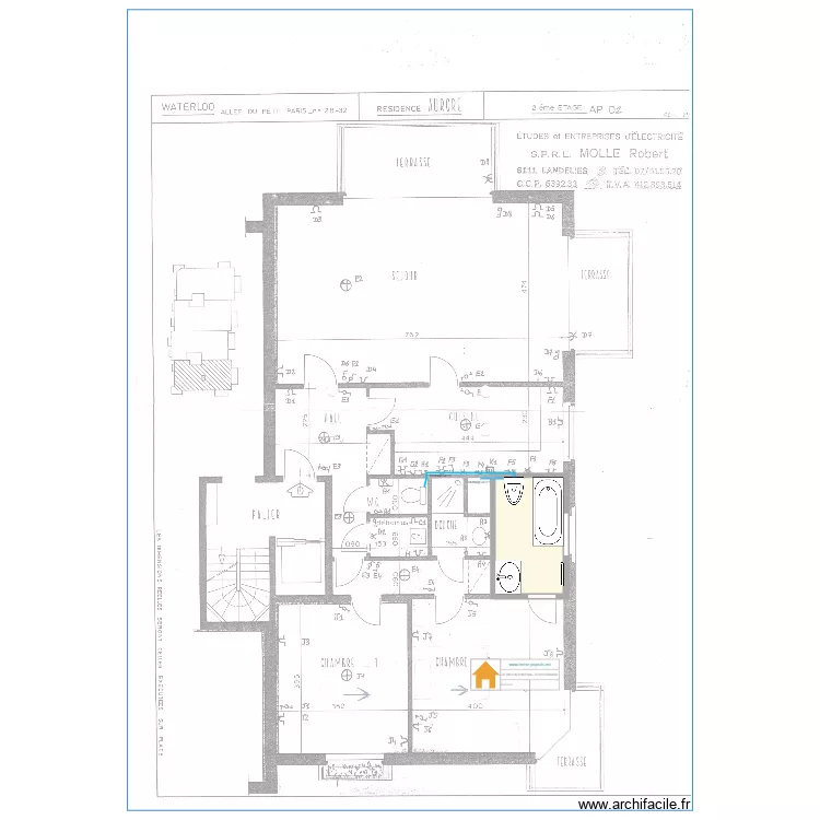 FOHAL Salle de bain 06/05/24. Plan de FOHAL Salle de bain 06/05/24. Plan de