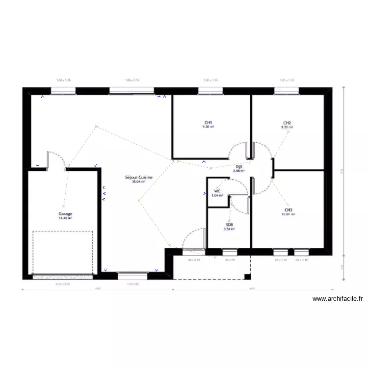 ARCHI FACILE 3. Plan de 