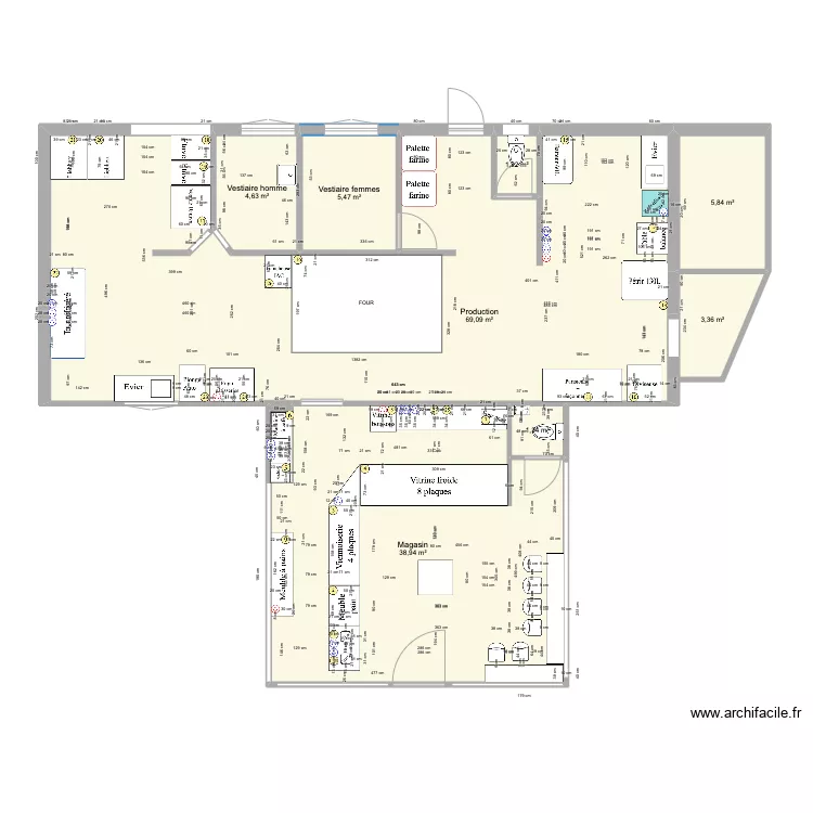 BOULANGERIE NOUSTY jb. Plan de 0 pièce et 0 m2