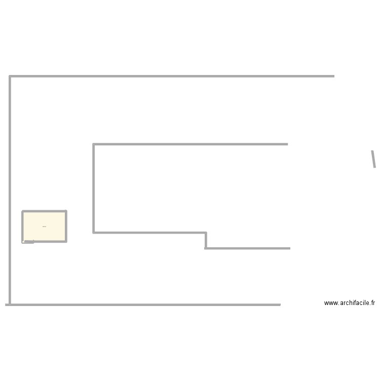 Projet Abri de Jardin. Plan de 0 pièce et 0 m2