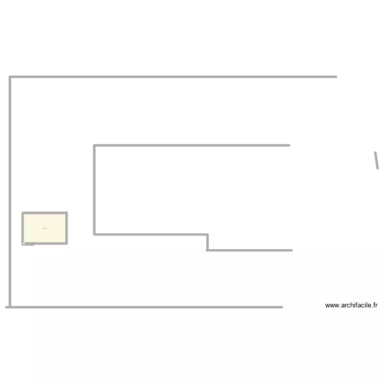 Projet Abri de Jardin. Plan de 