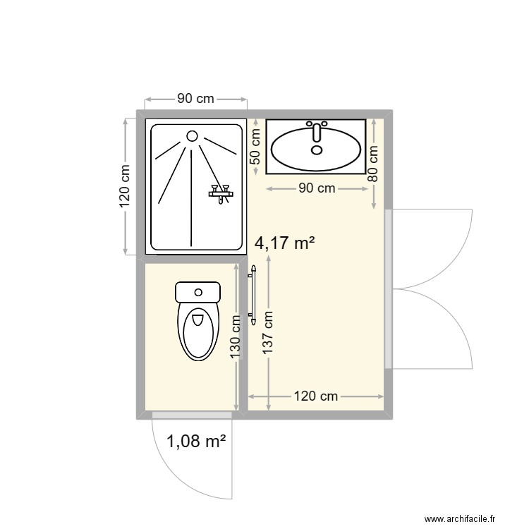 bbb. Plan de 0 pièce et 0 m2