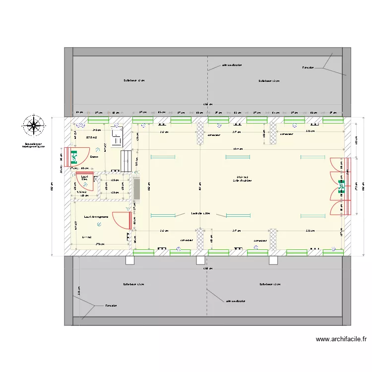 Salle de rencontre peyssac. Plan de 