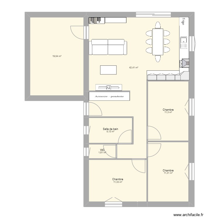 VALENCIN V3. Plan de 0 pièce et 0 m2