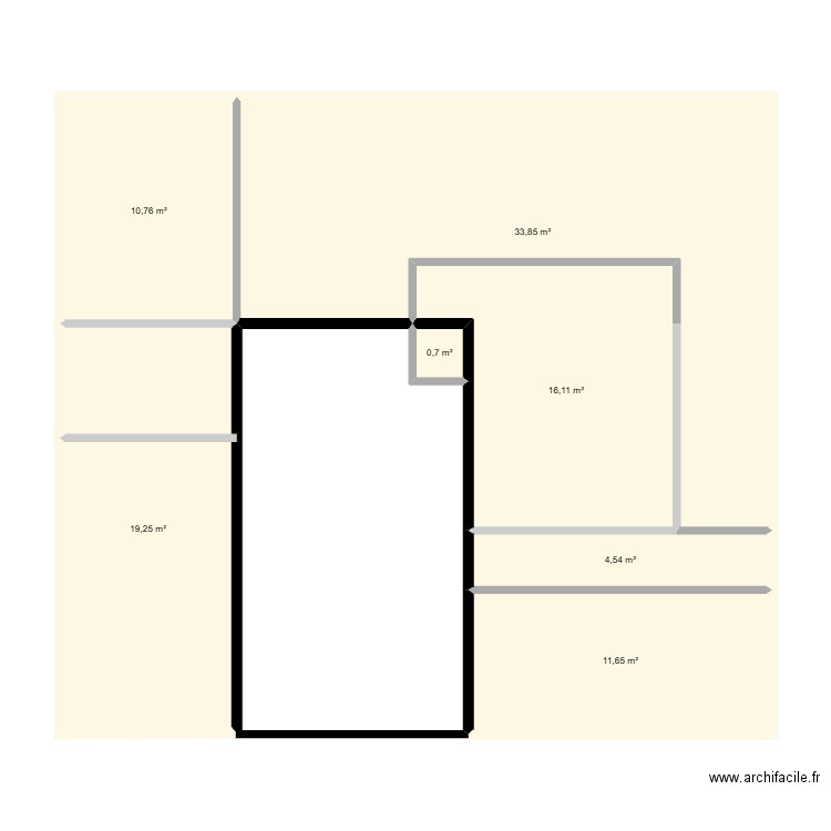 Maison Redon 1. Plan de 7 pièces et 97 m2