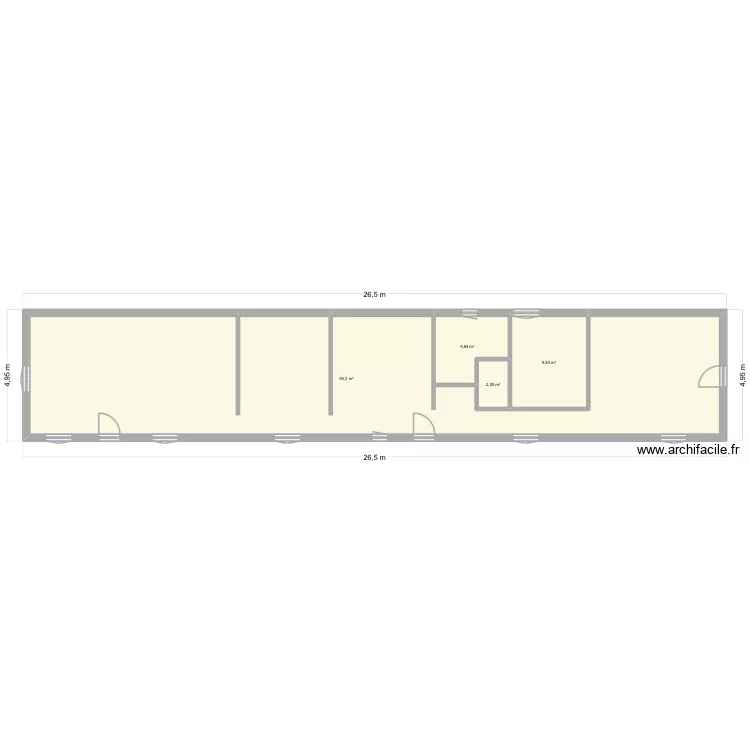 Maison silly actuel. Plan de 