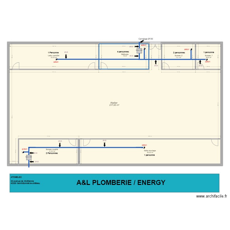 Atomelec. Plan de 0 pièce et 0 m2