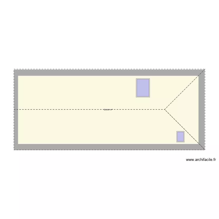 PLAN SAINT AUBIN DP TEST TOITURE. Plan de PLAN SAINT AUBIN DP TEST TOITURE. Plan de