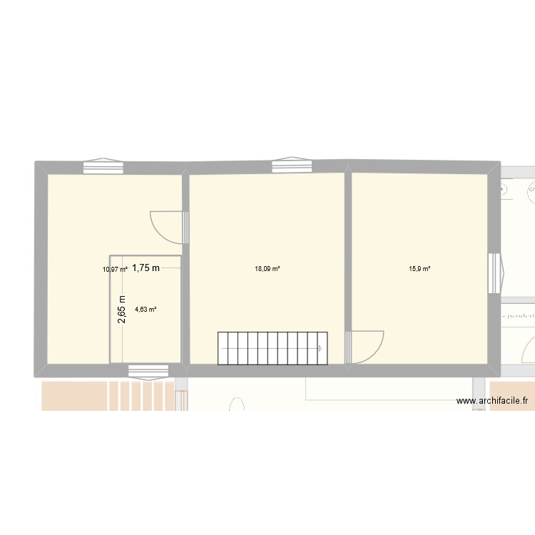 cf1. Plan de 10 pièces et 164 m2