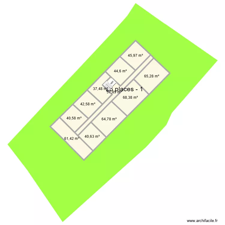HEDDE ROYAN. Plan de 8 et 1800 m² HEDDE ROYAN. Plan de 8 et 1800 m²