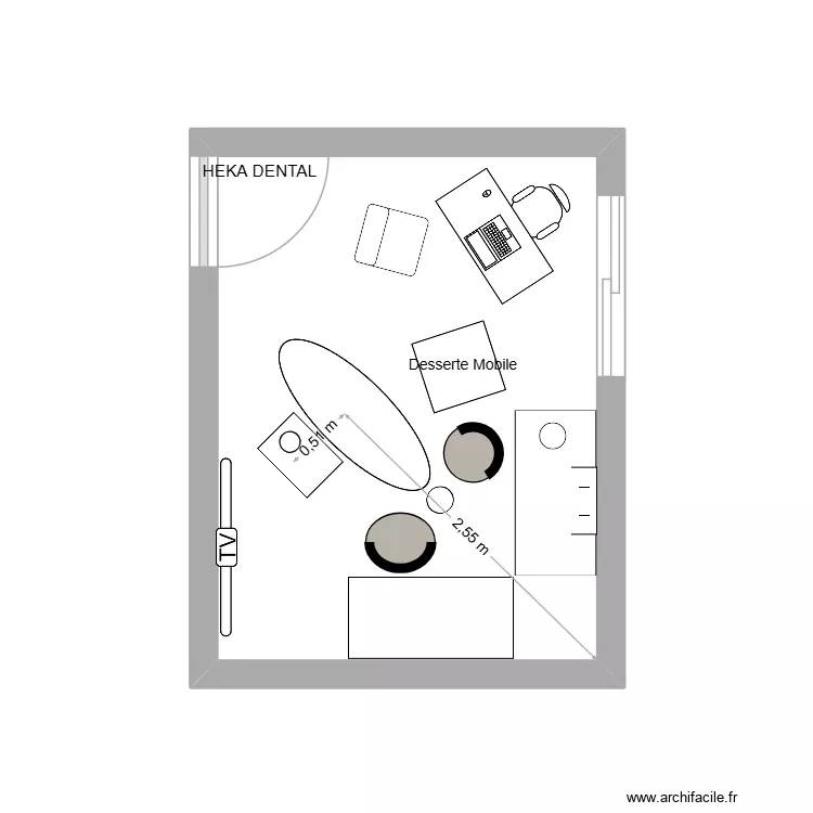Dr Coralie MANHES modif. Plan de 1 et 10 m² Dr Coralie MANHES modif. Plan de 1 et 10 m²
