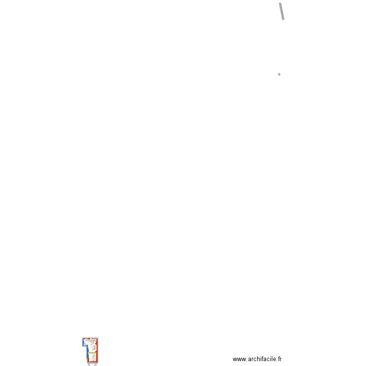 VRIGNAUG CORALIE. Plan de 3 pièces et 22 m2