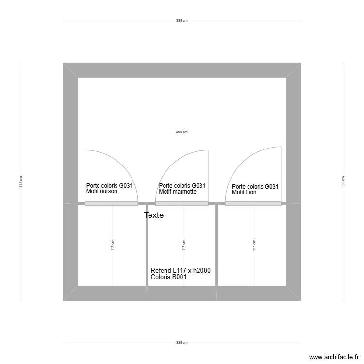 PROJET ECOLE V1. Plan de 