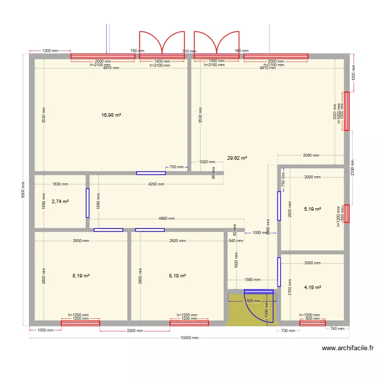 Васильково 2. Plan de 