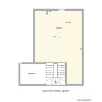 gala 2&egrave;me &eacute;tage chambre mansard&eacute;e