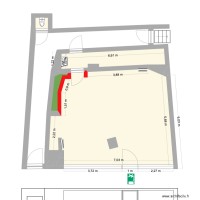 Plan magasin avant travaux