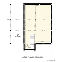 Vue en plan RDC