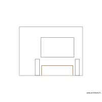 mur face sejour 1 fen&ecirc;tre avec meuble (d&eacute;finitif)