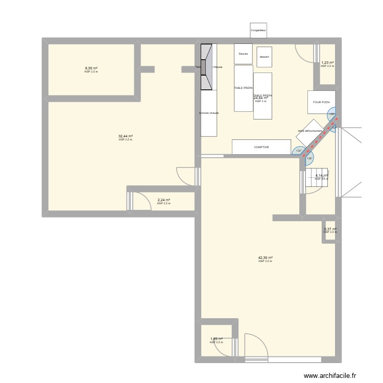 nousty1. Plan de 0 pièce et 0 m2
