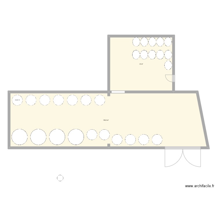 Cave test 1. Plan de 0 pièce et 0 m2