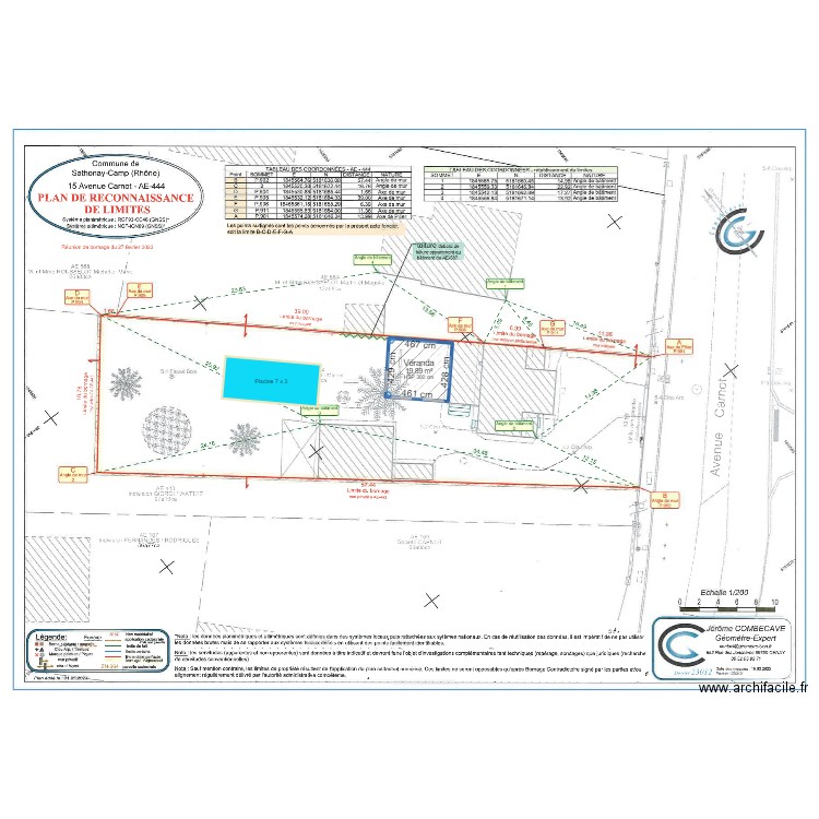 masse scan. Plan de 0 pièce et 0 m2