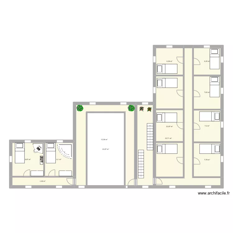 chasseur dragon 2. Plan de 12 et 142 m² chasseur dragon 2. Plan de 12 et 142 m²