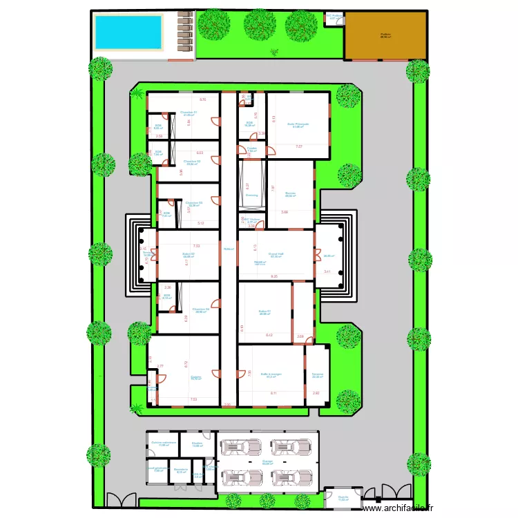 ngak paysages. Plan de 