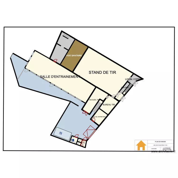 PLAN DE SITUATION. Plan de 18  et 579 m²