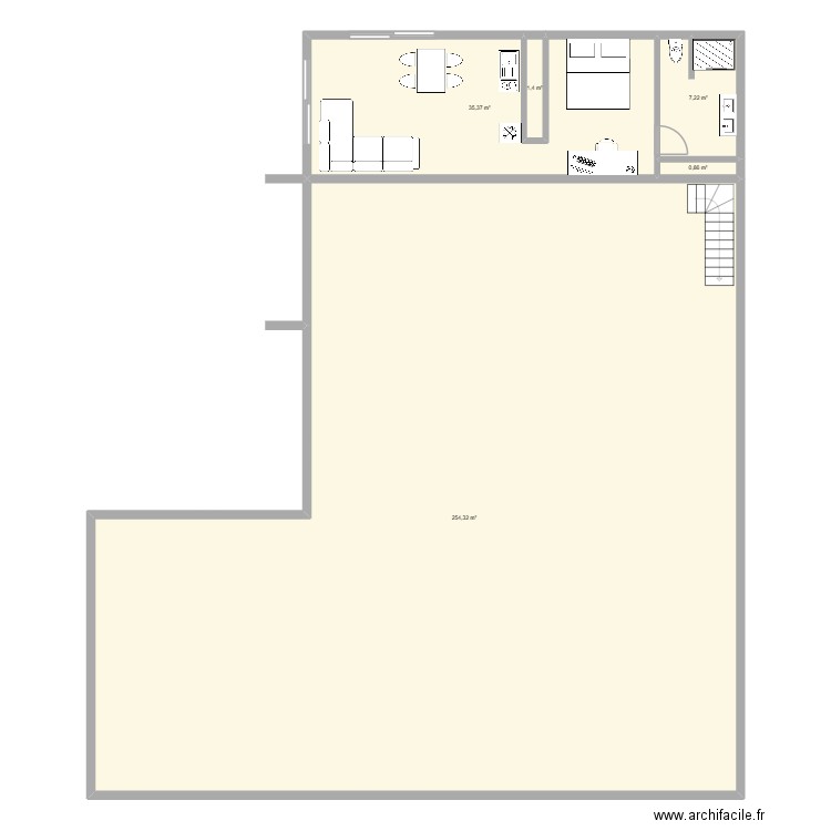 yahoue 2026 2. Plan de 5 pièces et 299 m2