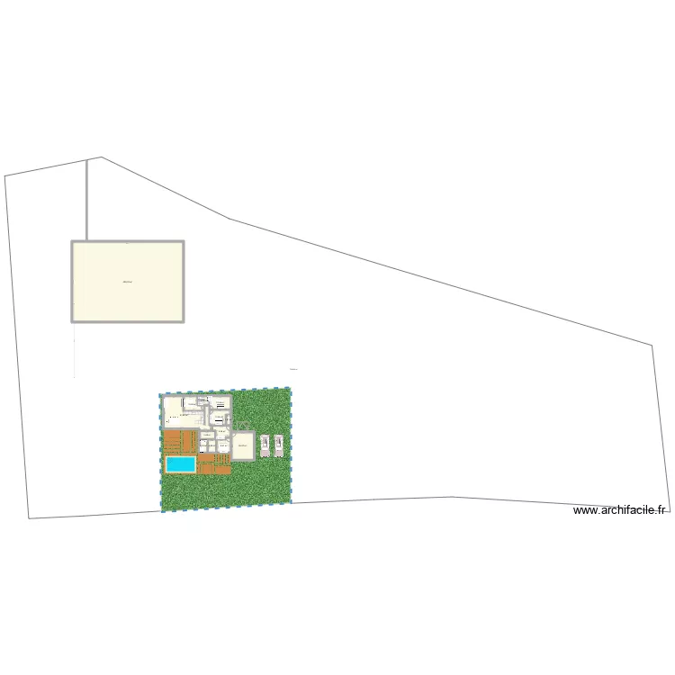 MAISON. Plan de 