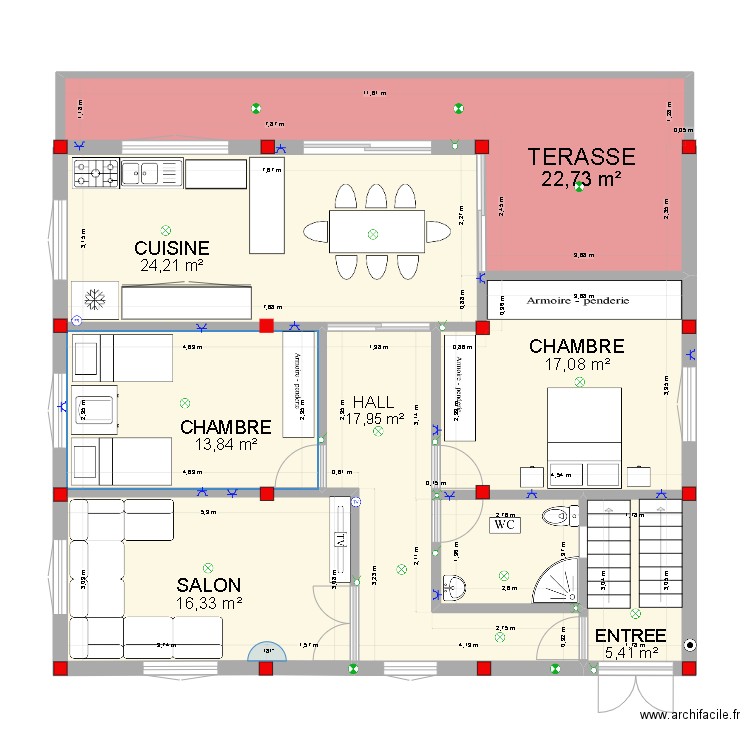 tamadhaght n'verkok 3. Plan de 0 pièce et 0 m2