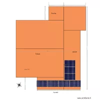 panneaux photovolta&iuml;ques colle sur loup v4