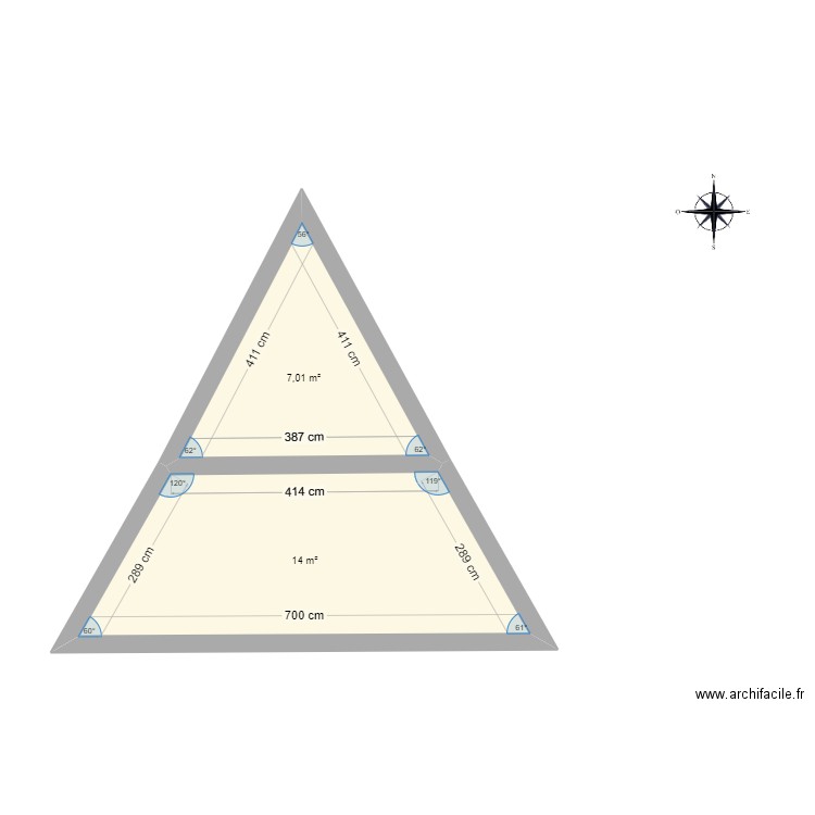 STRUCTURE FACADE. Plan de 0 pièce et 0 m2