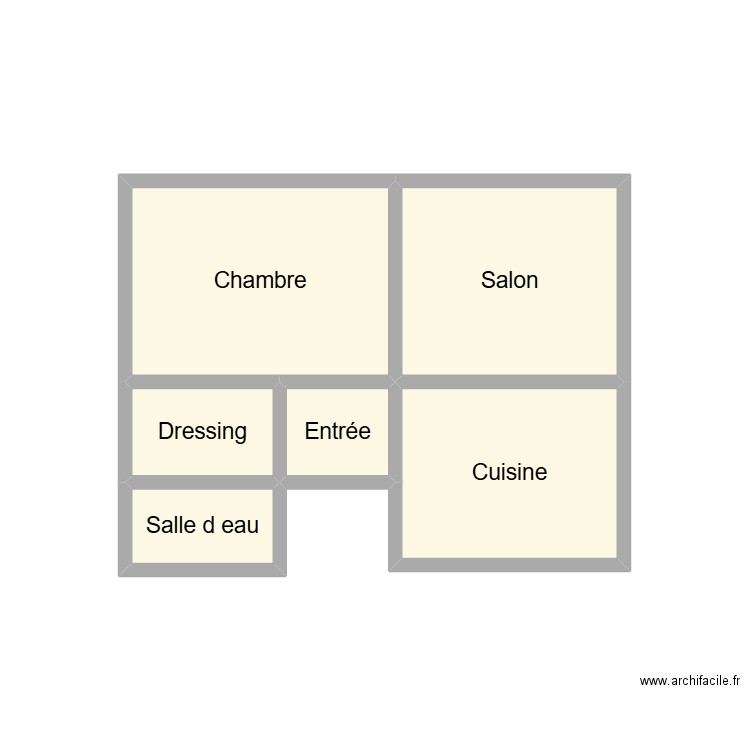 2503 COUTURIER. Plan de 6 pièces et 10 m2