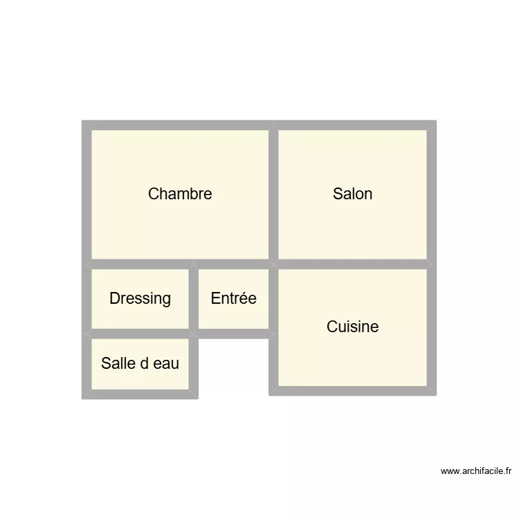 2503 COUTURIER. Plan de 