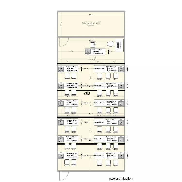 Transmission Région 29 juin Labo 6. Plan de 2 et 85 m² Transmission Région 29 juin Labo 6. Plan de 2 et 85 m²