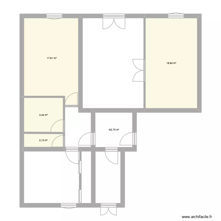 Appart. Plan de 5 et 49 m² Appart. Plan de 5 et 49 m²