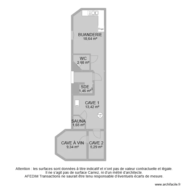 BI 31669. Plan de 32  et 438 m²